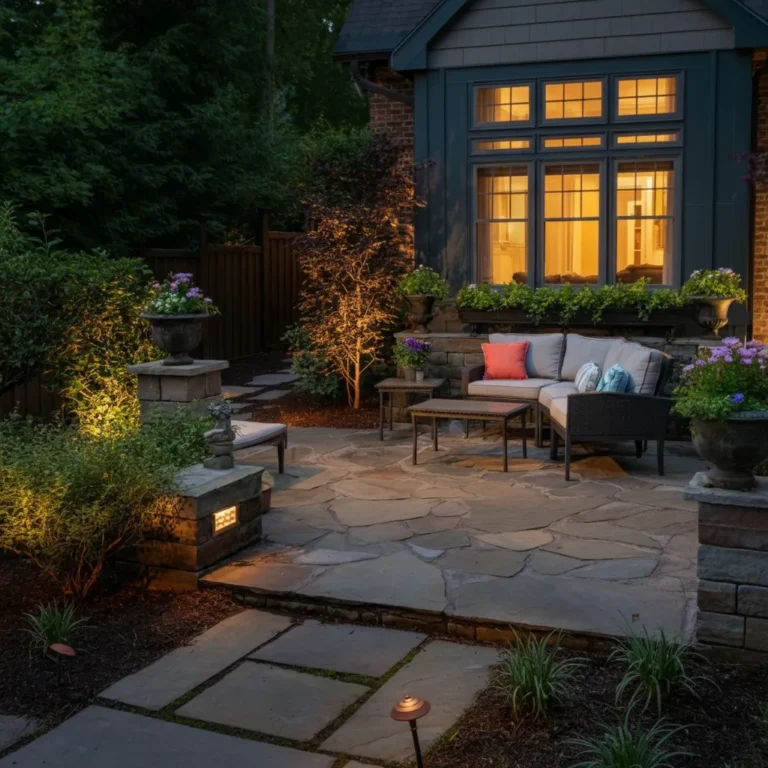 22 Charming Flagstone Patio Ideas for Small Spaces