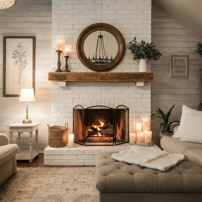 16 Stunning Brick Fireplace Makeover Ideas to Transform Your Home