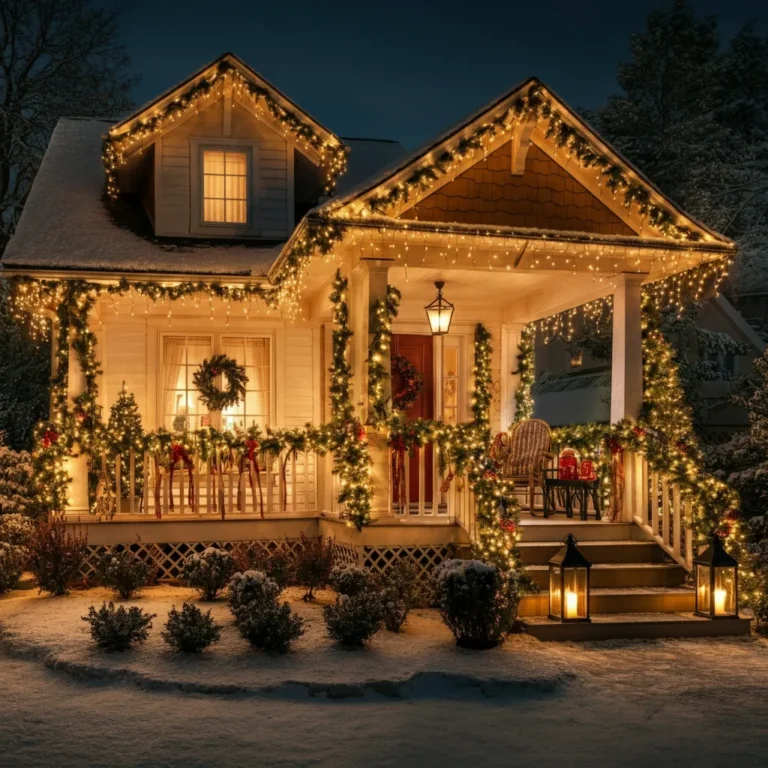 23 Stunning Outdoor Christmas Decorations to Wow Your Guests All Season Long
