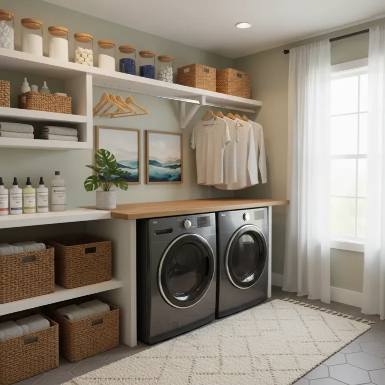 11 Smart Tips to Organize Your Laundry Room