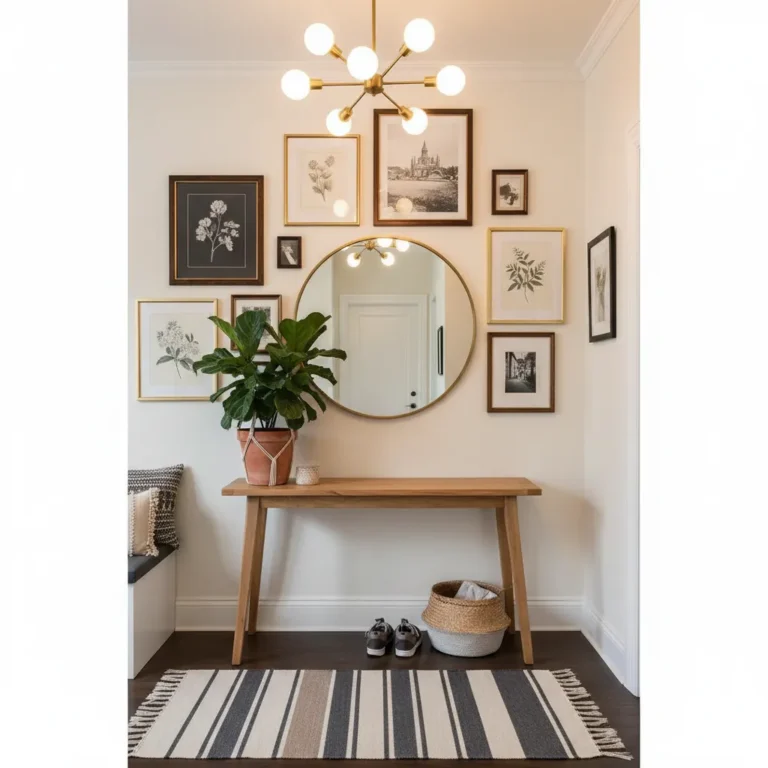 17 Smart Decor Ideas for Small Entryways