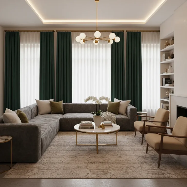 16 Premium Curtain Ideas That Make Your Living Room Look Expensive