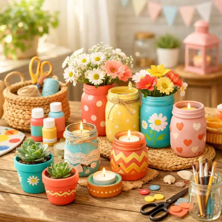 15 Affordable Thrifty Summer Crafts That Add Color & Charm to Your Home (Under $20!)