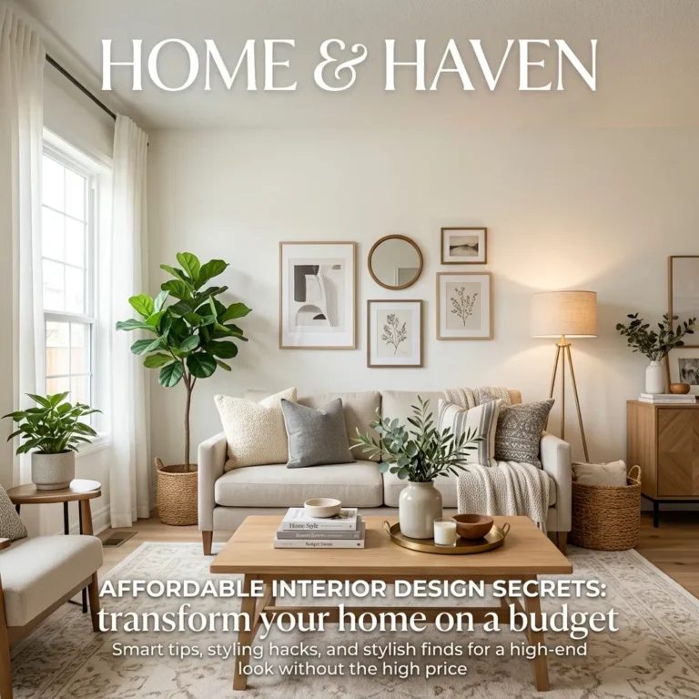 17 Affordable Interior Design Secrets That Make Your Home Feel Professionally Styled