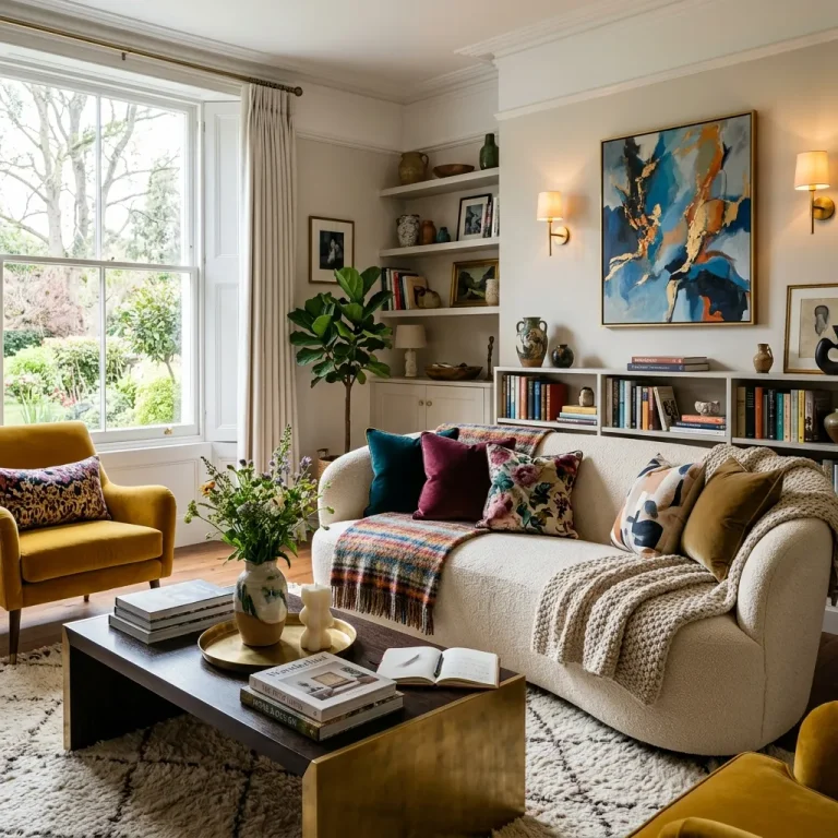 17 Fun and Fabulous Living Room Decor Ideas for a Playful, Upscale Look
