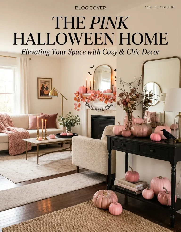 16 Pink Halloween Decor Ideas to Spook Up Your Space in Style